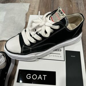 Maison Mihara Yasuhiro Peterson Og sole canvas low black